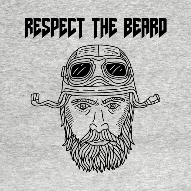 Respect The Beard by Jitesh Kundra